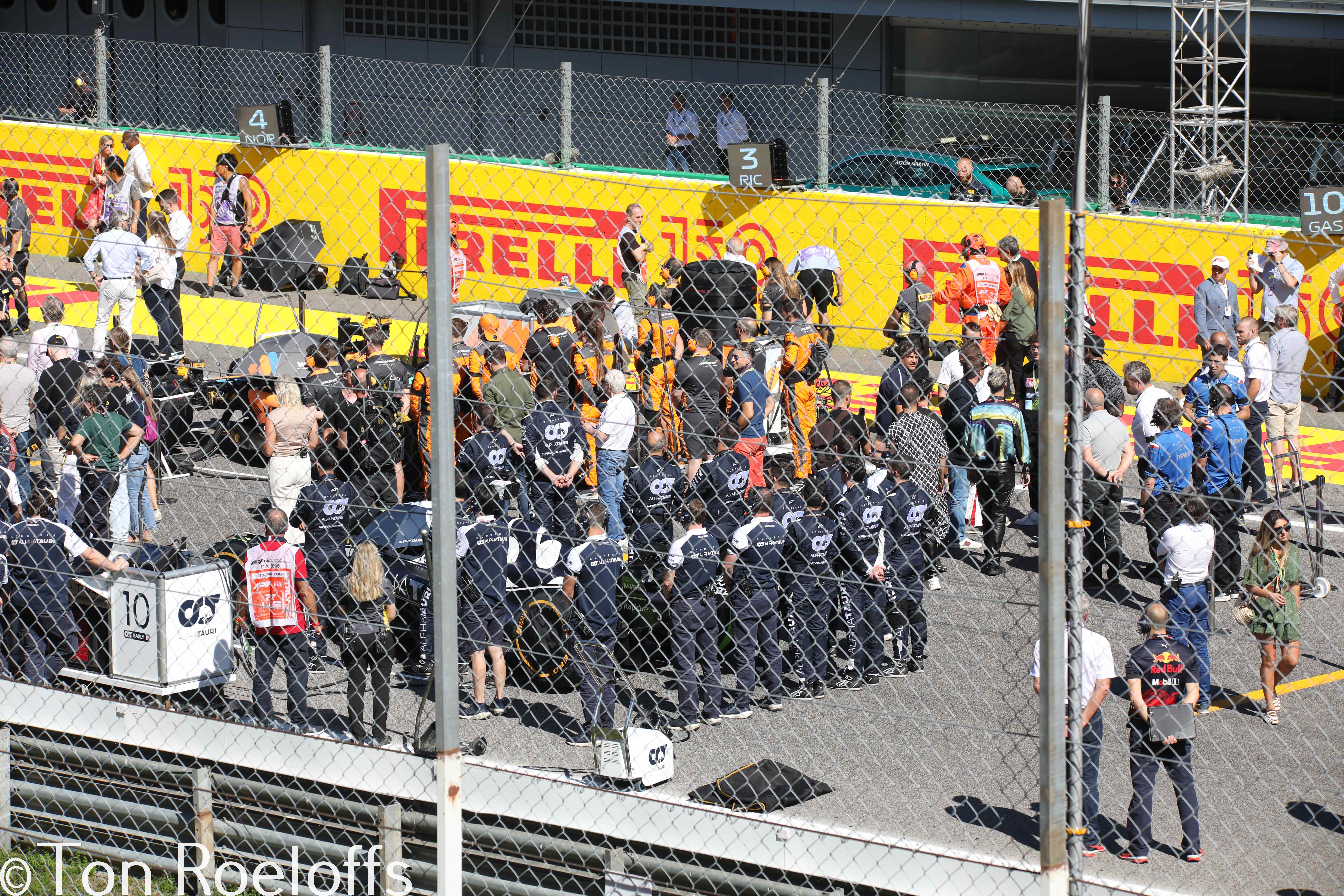 Verstappen pitbox